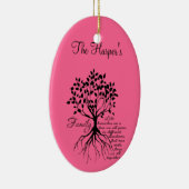 Familieboomversiering Keramisch Ornament (Rechts)