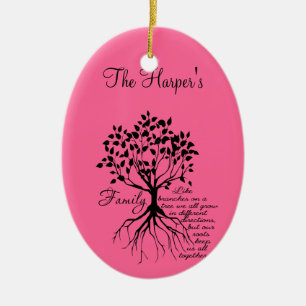 Familieboomversiering Keramisch Ornament