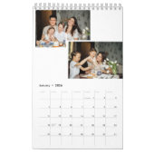 Familiecalender | 2 fotopagina kalender (Jan 2026)
