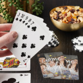 Familiecards voor fotogame Night Gold Stars voor a Pokerkaarten (Insitu)