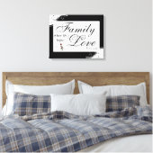 Familiecijfer/omcirkeld Canvas (Insitu (Slaapkamer))