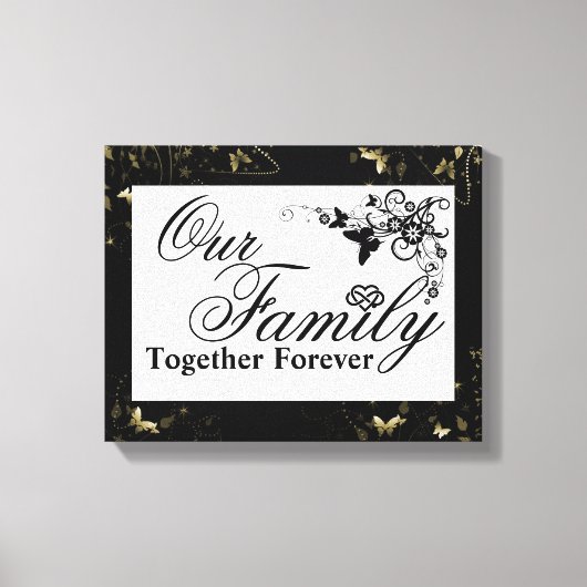 Familiecijfer/omcirkeld Canvas (Voorkant)