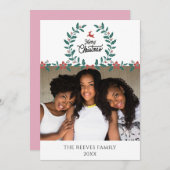 Familieclausule kerstfeestdag — wit (Voorkant / Achterkant)