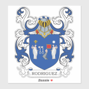 Familiecrest Rodriguez Sticker