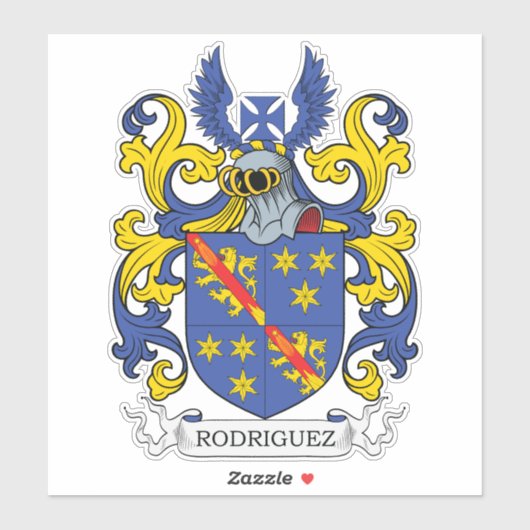Familiecrest Rodriguez Sticker (Vel)