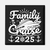 Familiecruise 2025 Cool Funny Familiecruise Magneet (Voorkant)