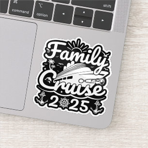 Familiecruise 2025 Cool Funny Familiecruise Sticker