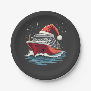 Familiecruiseschip Matching Christmas Papieren Bordje