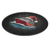 Familiecruiseschip Matching Christmas Snijplank (Hoek)