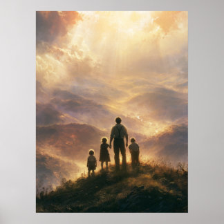 Familiedag Gezinsbergzicht Poster