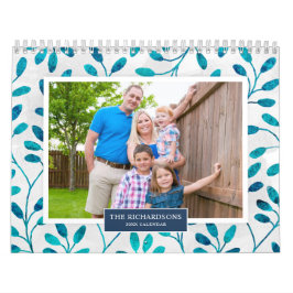 Familiefoto 2025 Kalender Seizoensgebonden Achterg
