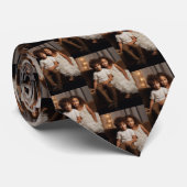 Familiefoto All Over Print - Verticale foto Stropdas (Opgerold)