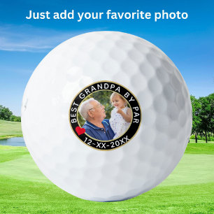 Familiefoto Beste opa op par date Golfballen
