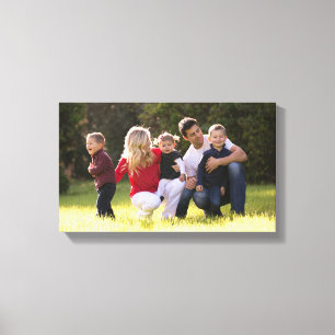 Familiefoto Canvas Afdruk