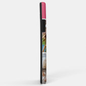 Familiefoto Collage Roze 4 Afbeelding I Telefoonho Case-Mate iPhone Case (Achterkant/rechts)