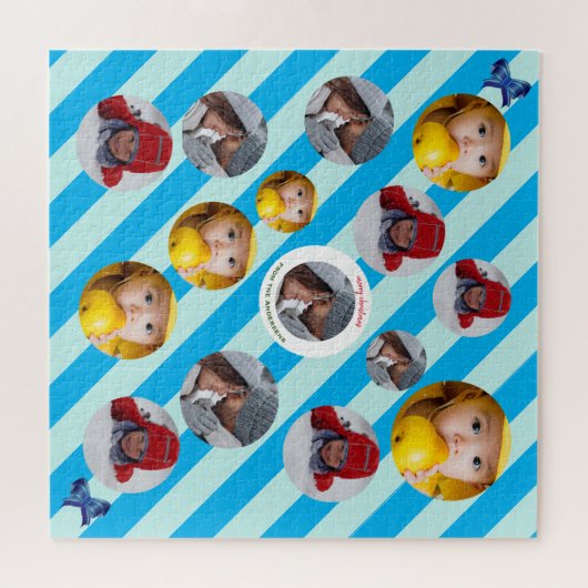 Familiefoto 🧩✨ Custom Budget-Friendly Fun Legpuzzel (Horizontaal)