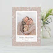 Familiefoto Editable Kleur Traditionele Kerstmis (Staand voorkant)