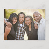 Familiefoto Feestdagenkaart (Voorkant)