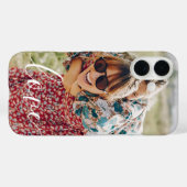 Familiefoto HandwritLove Typografie Case-Mate iPhone Case (Achterkant (horizontaal))