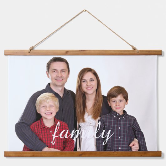 Familiefoto Hangend Wandkleed (Voorkant)