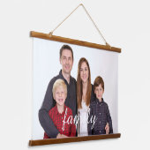 Familiefoto Hangend Wandkleed (Gebogen)
