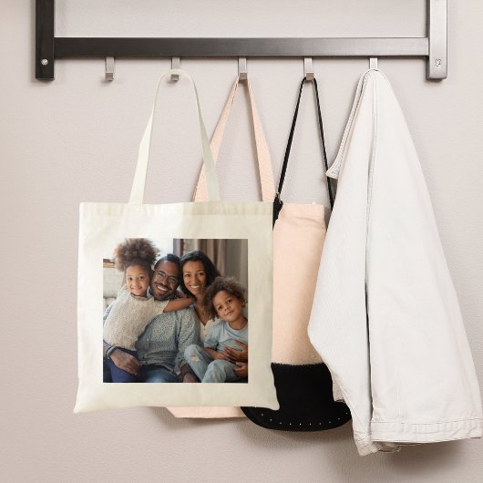 Familiefoto kinder kinderen tote bag