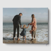 Familiefoto | Monogram | Gastenboek (Achterkant)