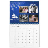 Familiefoto Personaliseer het Aangepaste Vakantie Kalender (Jan 2026)