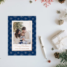 Familiefoto Rose Goud Folie Kerst