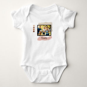 Familiefoto-Shirt: koester elk moment Romper