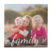 Familiefoto Tegeltje (Voorkant)