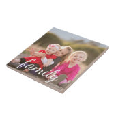 Familiefoto Tegeltje (Zijkant)