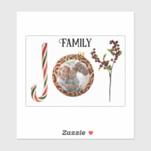 Familiefoto Vakantie JOY Sticker