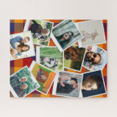 Familiefoto's collage legpuzzel (Horizontaal)