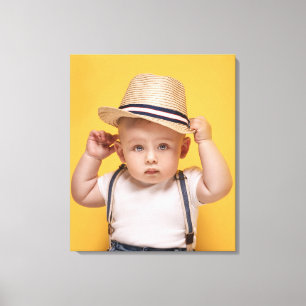 Familiegallerij Volledige fotoportretten Canvas Afdruk