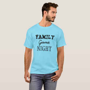 Familiegame Night Shirten T-shirt