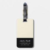 Familiegangers van diverse Engelse woningen Bagagelabel (Achterkant verticaal)