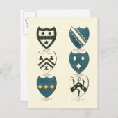 Familiegangers van diverse Engelse woningen Briefkaart (Voorkant / Achterkant)