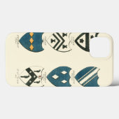 Familiegangers van diverse Engelse woningen Case-Mate iPhone Case (Achterkant (horizontaal))