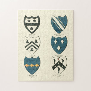 Familiegangers van diverse Engelse woningen Legpuzzel