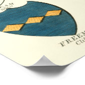 Familiegangers van diverse Engelse woningen Poster (Hoek)