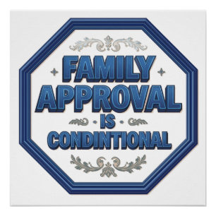 Familiegenezing Is Voorwaardelijk Perfect Poster