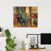 Familiegroep - William Glackens Fine Art Poster (Thuiskantoor)