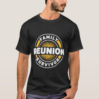 Familiehereniging bijeenkomst ontmoeting families t-shirt