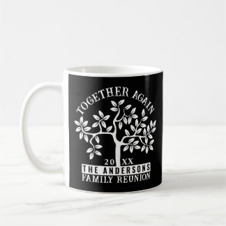 Familiehereniging boom, naam en datum koffiemok