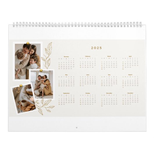 Familiekalender voor 2025 kalender (Hoes)