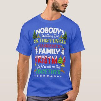 Familiekerstmis die we allemaal samen hebben. t-shirt