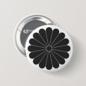 [Familiemensen] Bloemen Ronde Button 5,7 Cm (Voorkant /achterkant)