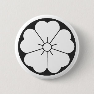 [Familiemensen] Bloemen Ronde Button 5,7 Cm