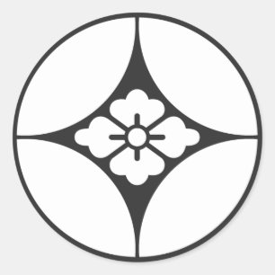 [Familiemensen] Bloemen Ronde Sticker